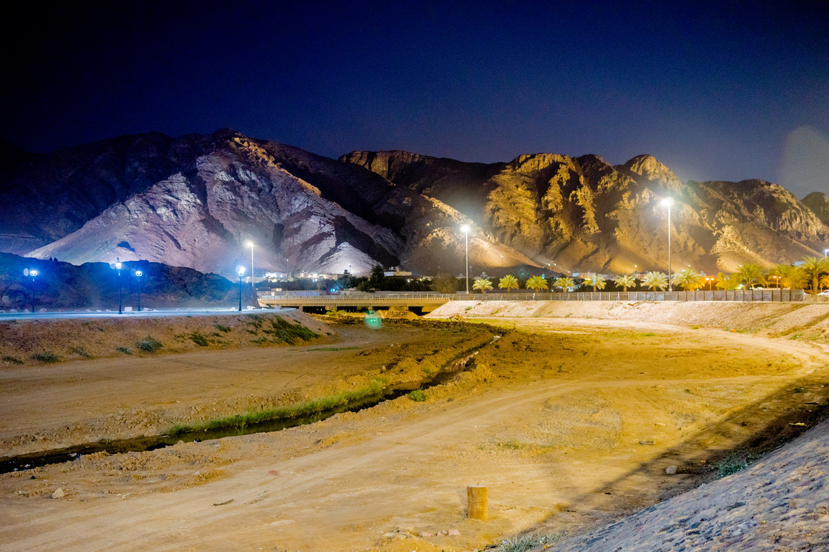 Jabal Uhud Night View